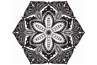 Black Mandala Vector Art for Modern Design