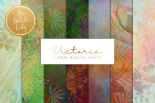 Floral Background Paper - Victoria