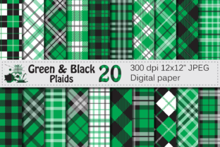 Green and Black Plaid Digital Pattern: A Strategic Tool for Creative and Practical Use