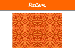 Orange Background Ornament Pattern: A Versatile Design Choice for Modern Creatives