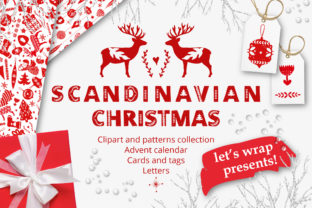 Scandinavian Christmas in Red
