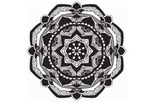 Strategic Use of MaMandala Vector Art Pattern Black 5 for Creative and Operational Clarity