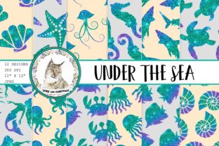 Under the Sea Pattern: A Guide to 12 Unique Designs in 12x12 Inches JPEG Format