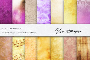 Vintage Digital Papers Vintage Textures